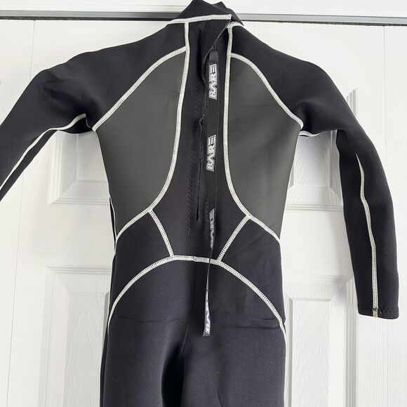 Bare Wetsuit Juniors Size 10 Black Full Length Long Sleeve - Picture 3 of 14